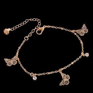 Sweet Simple Butterfly Shape Anklets Chain